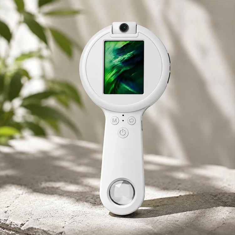 V5 500X 2.4-inch IPS Screen Handheld Smart Magnifier(White)