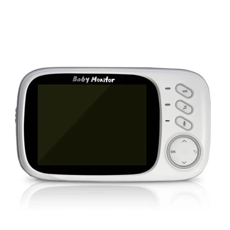 VB603 3.2 inch LCD 2.4GHz Wireless Surveillance Camera Baby Monitor, Support Two Way Talk Back, Night Vision(White) - Image 2
