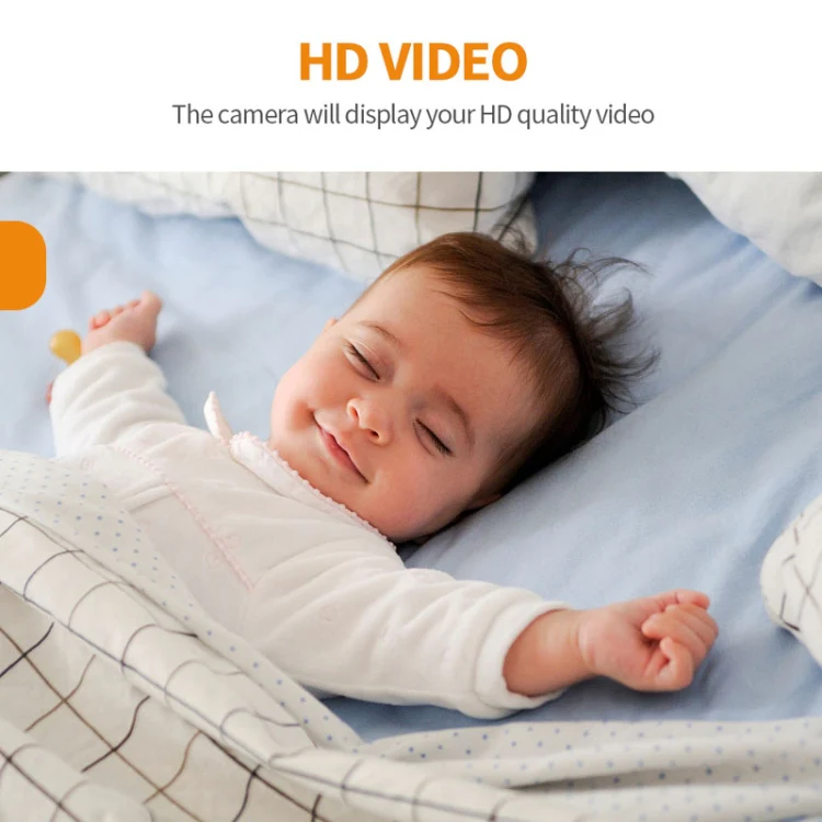 VB605 2.4 inch LCD 2.4GHz Wireless Surveillance Camera Baby Monitor, Support Two Way Talk Back, Night Vision(White) - Image 6