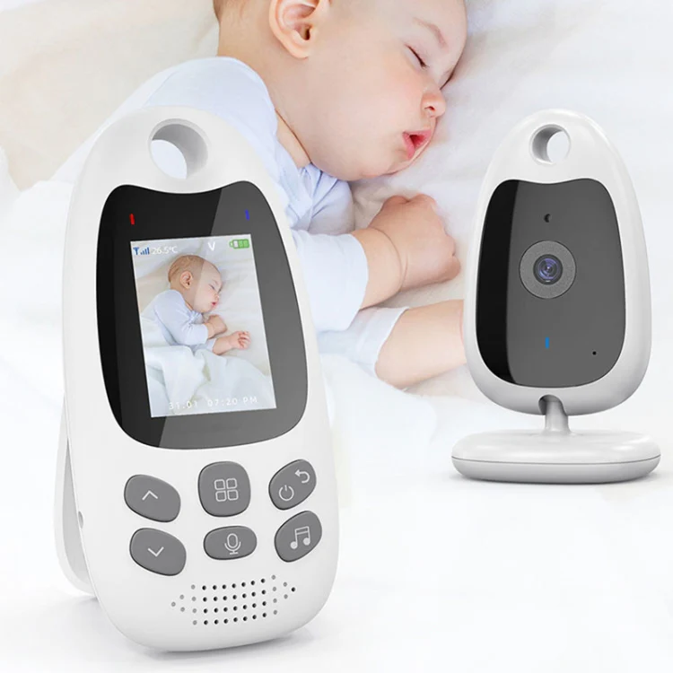 VB610 Baby Monitor Camera Wireless Two-way Talk Back Baby Night Vision IR Monitor(AU Plug) - Image 2