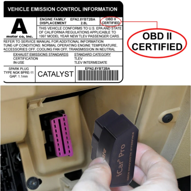 Vgate iCar Pro OBDII Bluetooth V4.0 Dual Car Scanner Tool, Support Android And iOS, Support All OBDII Protocols - Image 7