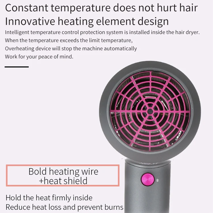 VGR V-400 Household Negative Ion Hair Dryers with 2 Gear Adjustment, Plug Type: EU Plug - Image 7