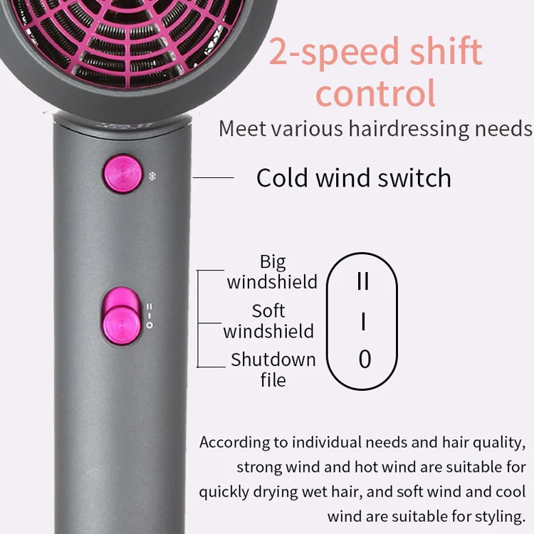 VGR V-400 Household Negative Ion Hair Dryers with 2 Gear Adjustment, Plug Type: EU Plug - Image 8