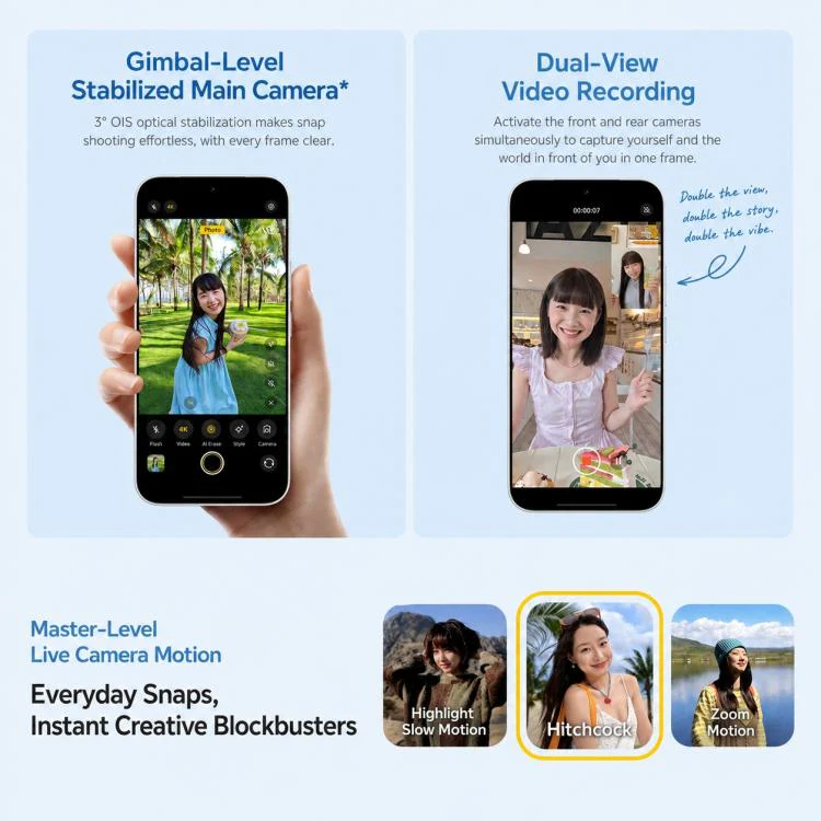 vivo S60, 12GB+256GB, 6.59 inch Android 16 OriginOS 6 Snapdragon 8s Gen 3 Octa Core, OTG, NFC, Network: 5G, Support Google Play (White) - Image 12