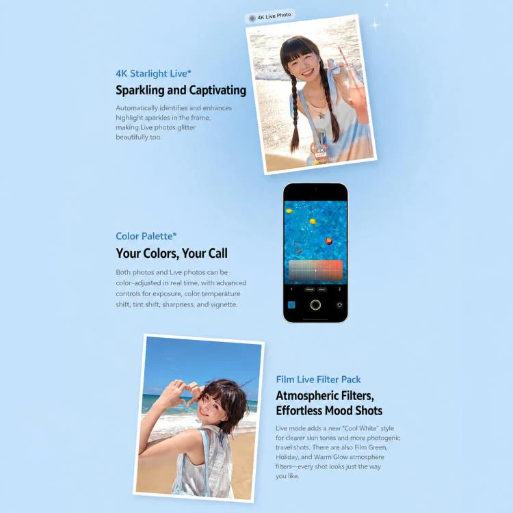 vivo S60, 16GB+512GB, 6.59 inch Android 16 OriginOS 6 Snapdragon 8s Gen 3 Octa Core, OTG, NFC, Network: 5G, Support Google Play (White) - Image 10