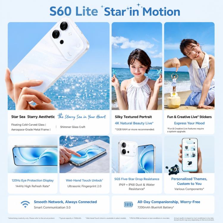 vivo S60 Vitality, 12GB+512GB, 6.59 inch Android 16 OriginOS 6 Dimensity 7500 Full Power Version Octa Core, OTG, NFC, Network: 5G, Support Google Play (Green) - Image 5