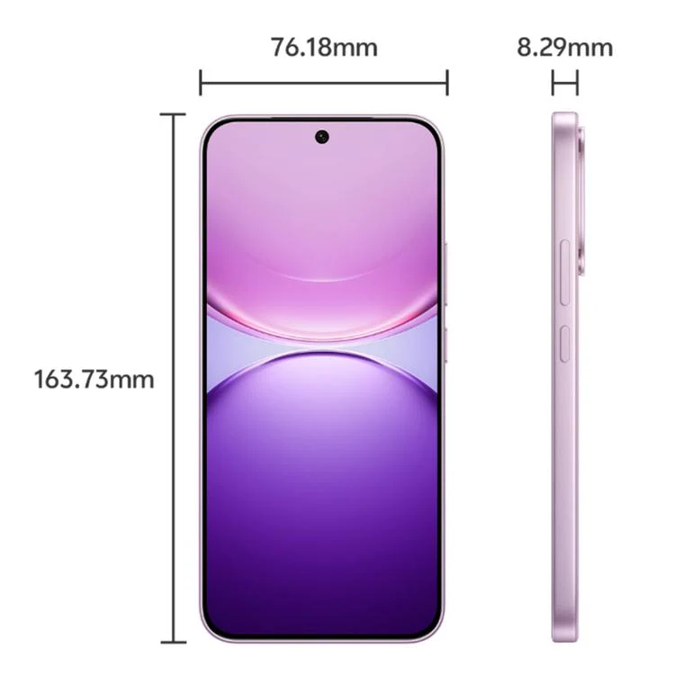 vivo Y600 Turbo, 12GB+512GB, In-screen Fingerprint, 6.83 inch Android 16 OriginOS 6 Snapdragon 7s Gen 4 Octa Core, OTG, NFC, Network: 5G (Pink) - Image 3