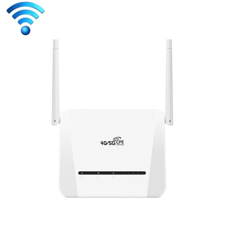 VR312 4G LTE Router 4G CPE FDD/TDD Card Mobile Router MOD Malay Version EU Plug(White)