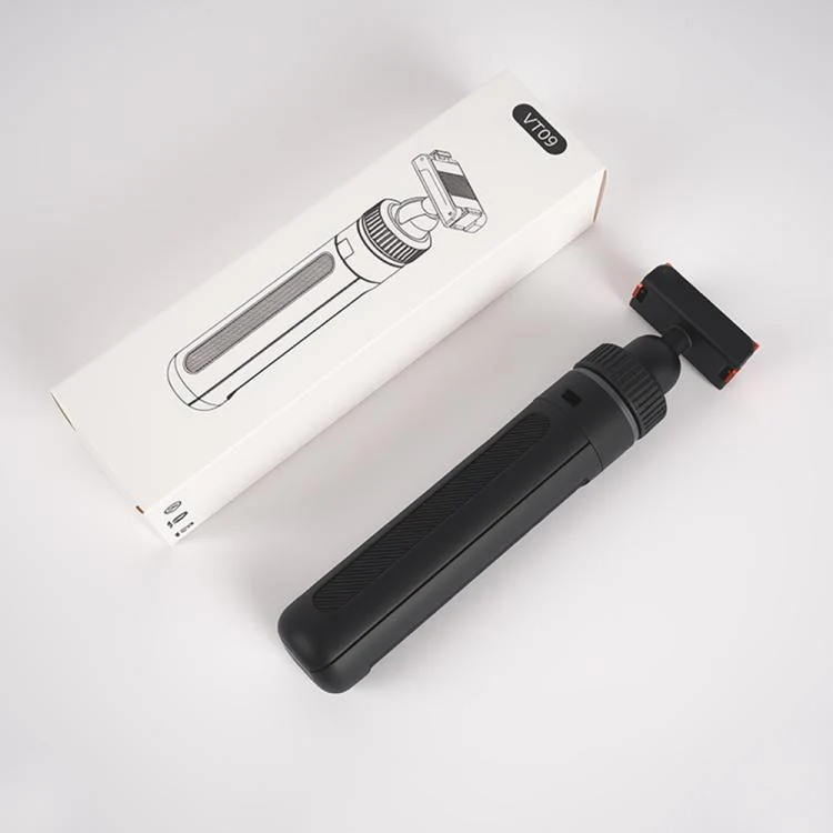 VT-09 Magnetic Handheld Selfie Stick Mini Desktop Telescopic Tripod for DJI Action 6 / 5 Pro / 4 / 3 (Black) - Image 12