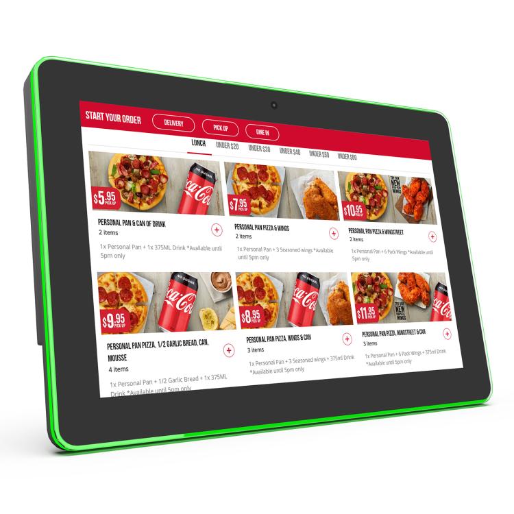 WA1059T 10.1 inch HD Touch Screen Digital Signage with Light, 4GB+32GB, Android 14 RK3576S Quad Core, Plug:US Plug(Black) - Image 3