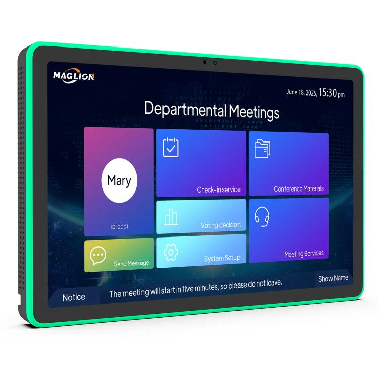 WA1109T 10.95 inch HD Touch Screen Digital Signage with Light, 4GB+64GB, Android 14 RK3576S Quad Core, Plug:US Plug(Black) - Image 3