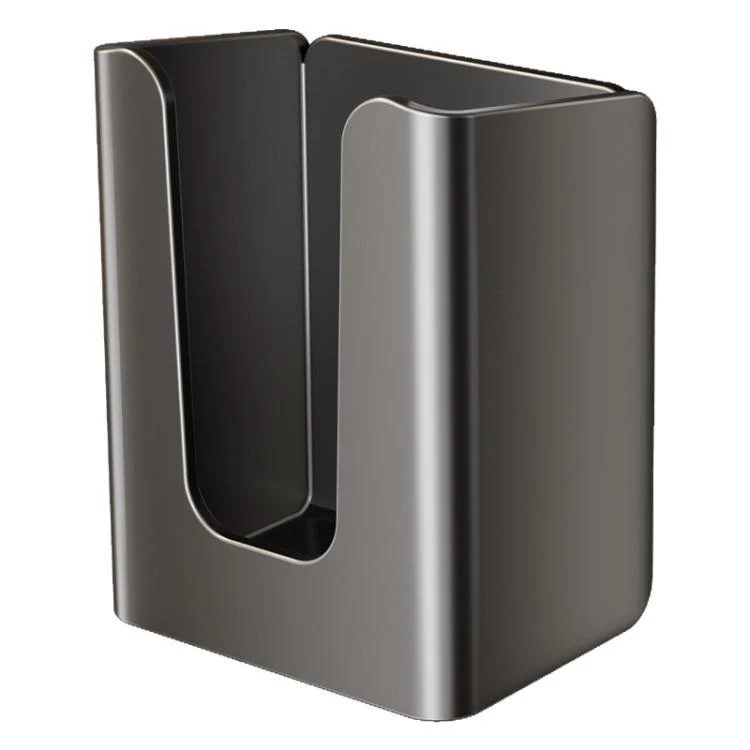 Wall Mounted Magnetic Tissue Holder No Drilling Carbon Steel Facial Tissue Box(Gun Metal) - Image 2