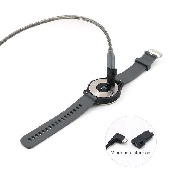 Watch Charging Head Smart Accessories with Micro USB  Adapter For Garmin Fenix 5 / 5x / 5s / 6 / 6X / 6S Pro / Venu - Image 2