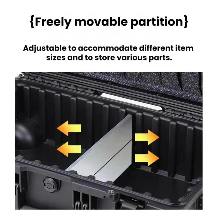 Waterproof Shockproof Portable Electrical Repair Toolbox, Color: 440 Green - Image 3