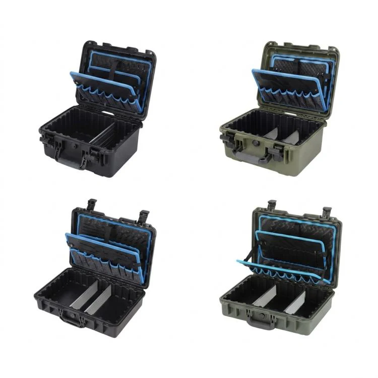 Waterproof Shockproof Portable Electrical Repair Toolbox, Color: Small Green - Image 2