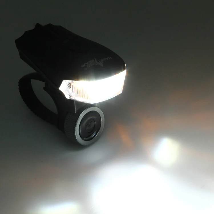 Waterproof USB Rechargeable 5 Modes Yellow & White Light 400LM COB LED Bike Taillight - Image 10