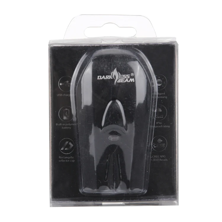Waterproof USB Rechargeable 5 Modes Yellow & White Light 400LM COB LED Bike Taillight - Image 8
