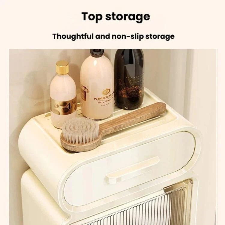 Waterproof Wall-Mounted Punch-Free Tissue Storage Rack For Bathroom & Washroom, Spec: Small Green - Image 7