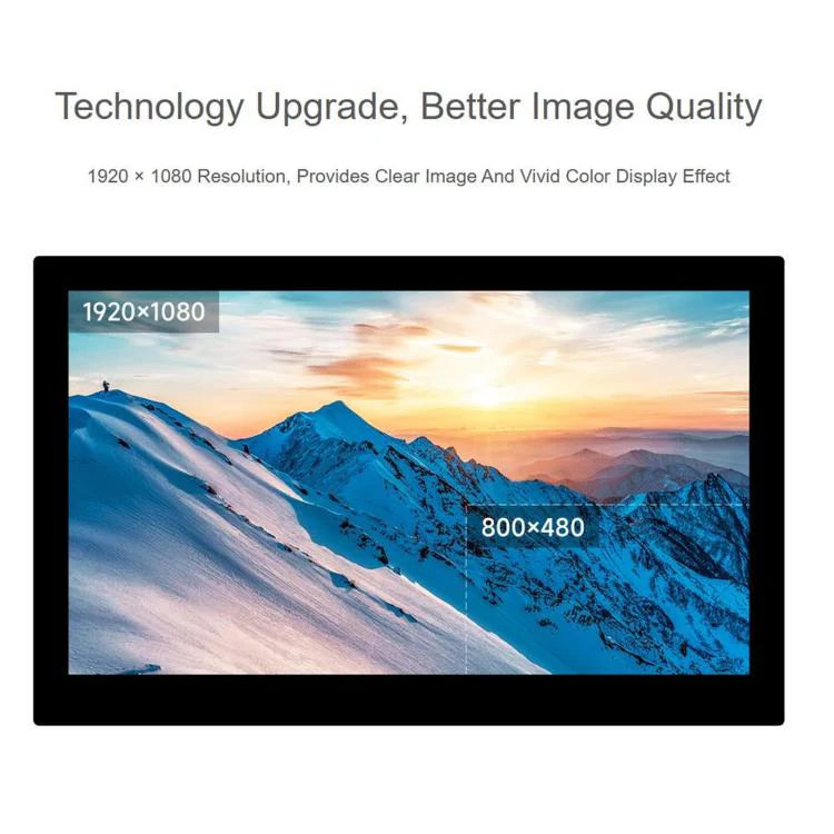 WAVESHARE 13.3 inch High Resolution DSI Capacitive Touch Display, 1920 × 1080, IPS, Toughened Glass Panel, DSI Interface, 10-Point Touch, Spec: Without Back Panel - Image 4
