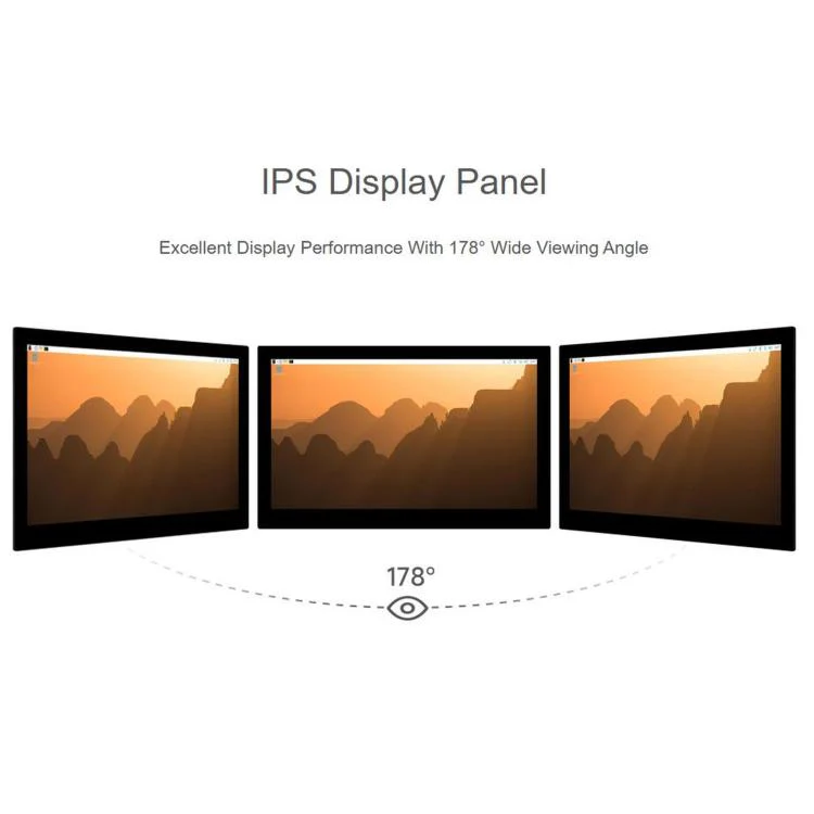 WAVESHARE 13.3 inch High Resolution DSI Capacitive Touch Display, 1920 × 1080, IPS, Toughened Glass Panel, DSI Interface, 10-Point Touch, Spec: Without Back Panel - Image 6