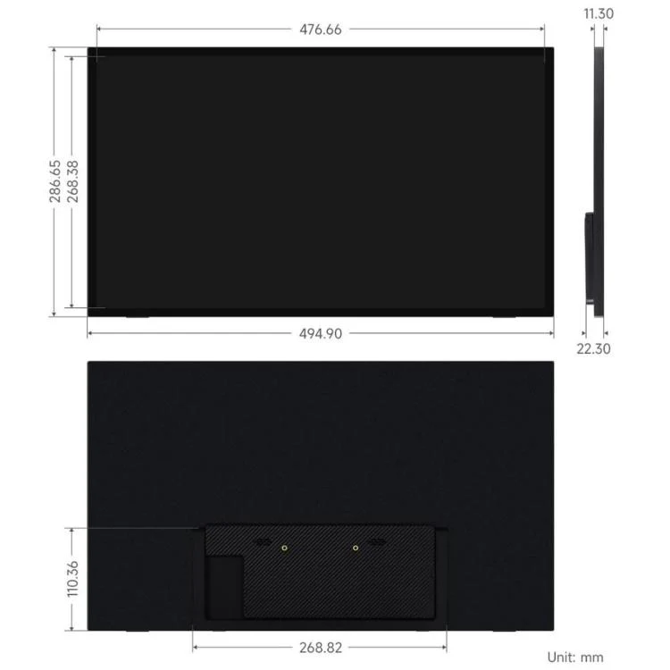 WAVESHARE 21.5inch IPS Touch Monitor With Foldable Stand, 1920 × 1080 Resolution, 144Hz Refresh Rate, 10-Point Capacitive Touch US Plug - Image 17