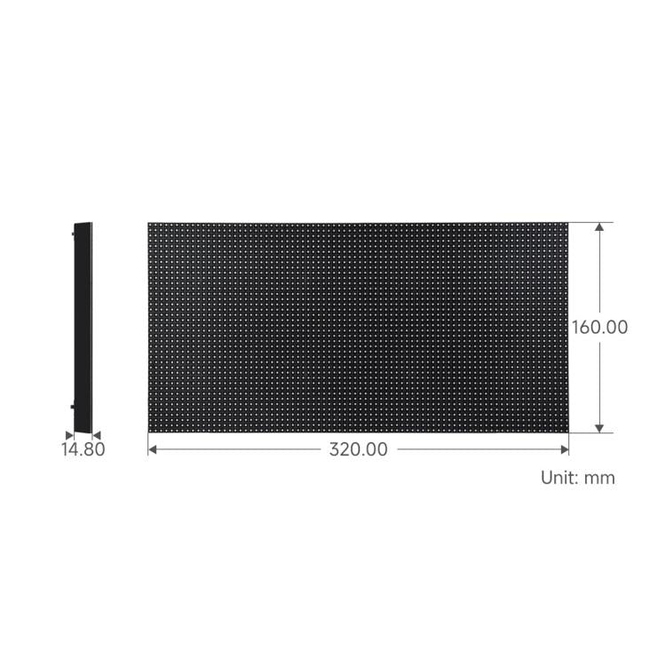 Waveshare 34431 RGB Full-color LED Matrix Panel, 4mm Pitch, 80×40 Pixels, Adjustable Brightness - Image 6