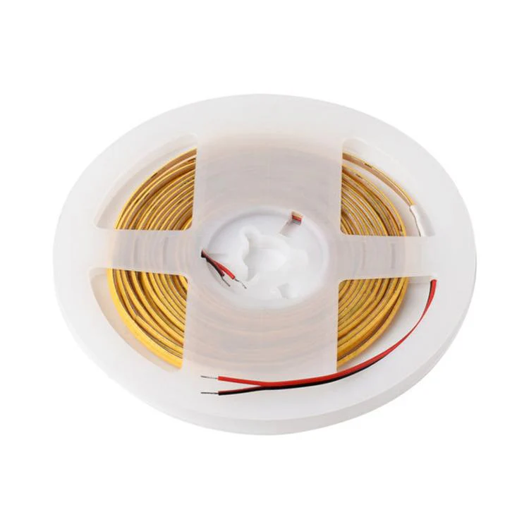 Waveshare 4000K DC 12V 5m 480 LEDs/m Single-Color COB Soft Light Strip No Light Spots Supports Free Cutting 4mm Width - Image 2