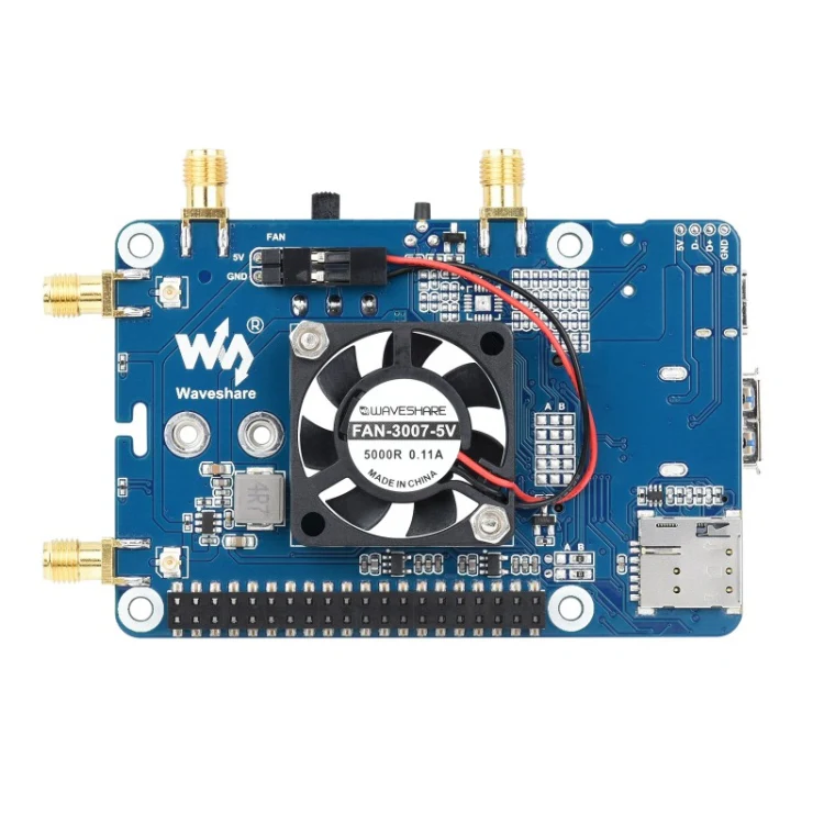 Waveshare SIM8262E-M2 5G HAT For Raspberry Pi, Quad Antennas 5G NSA, 5G/4G/3G Compatible(23254) - Image 5