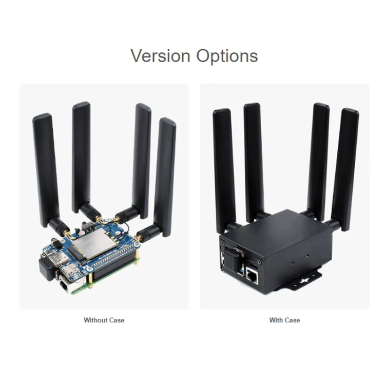 Waveshare SIM8262E-M2 5G HAT For Raspberry Pi, Quad Antennas 5G NSA, 5G/4G/3G Compatible(23254) - Image 6