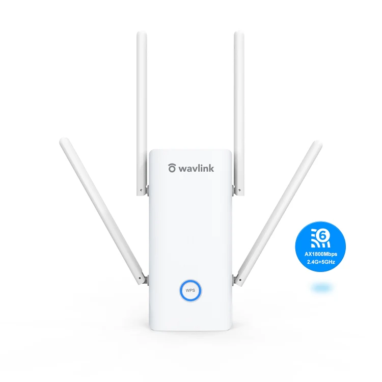 Wavlink AERIAL D4X AX1800Mbps Dual Frequency WiFi Signal Amplifier WiFi6 Extender(UK Plug) - Image 2