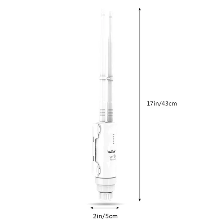 WAVLINK WN570HN2 With PoE Powered WAN/ AP / Repeater Mode 300Mbps Outdoor Router, Plug:EU Plug - Image 5