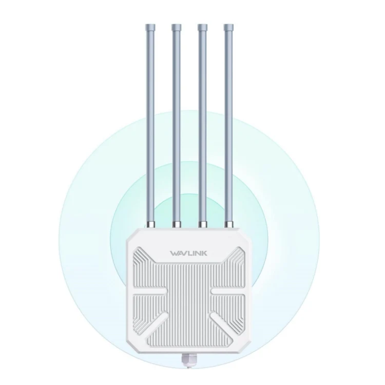 WAVLINK WN573HX1 WiFi 6 AX1800 IP67 Waterproof Outdoor Dual Band Wireless WiFi Routers, Plug:US Plug - Image 2
