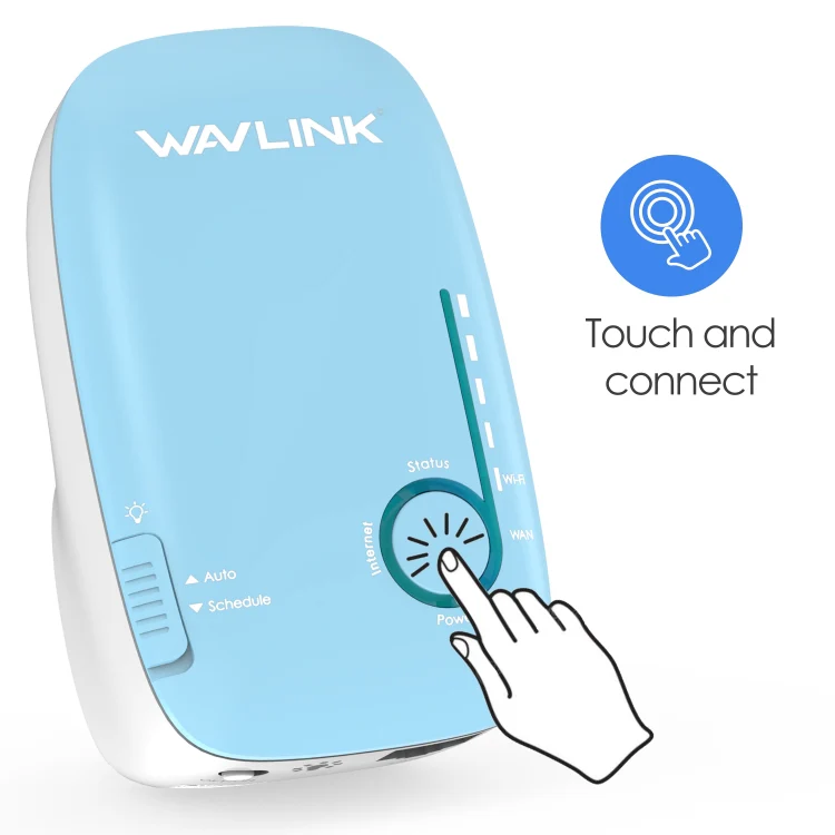 WAVLINK WN576K2 AC1200 Household WiFi Router Network Extender Dual Band Wireless Repeater, Plug:AU Plug (White) - Image 2