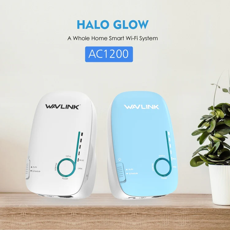 WAVLINK WN576K2 AC1200 Household WiFi Router Network Extender Dual Band Wireless Repeater, Plug:US Plug (White) - Image 5