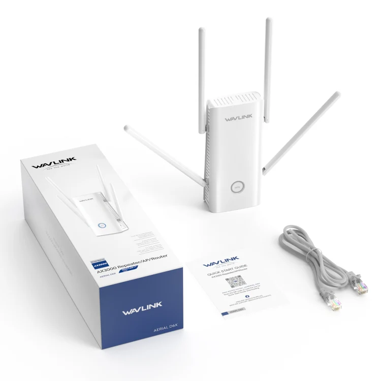 Wavlink WN583AX3 AX3000 Dual Band WiFi Repeater/AP/Router/Mesh Mode WiFi Extender, Plug:AU Plug - Image 9