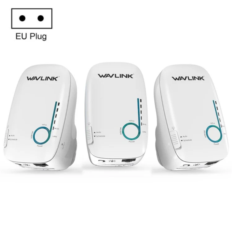 WAVLINK WS-WN576A2 AC750 Household WiFi Router Network Extender Dual Band Wireless Repeater, Plug:EU Plug