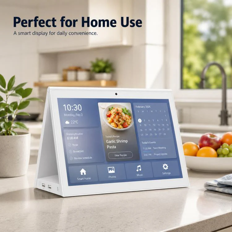 WD1028T 10.1 inch HD Dual Touch Screen Digital Signage, 2GB+16GB, Android 11 RK3568 Quad Core, Plug:EU Plug(White) - Image 11