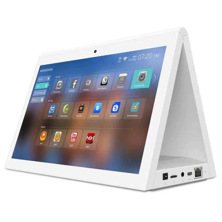 WD1028T 10.1 inch HD Dual Touch Screen Digital Signage, 2GB+16GB, Android 11 RK3568 Quad Core, Plug:EU Plug(White) - Image 3