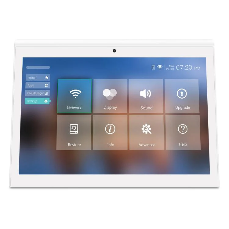 WD1028T 10.1 inch HD Dual Touch Screen Digital Signage, 2GB+16GB, Android 11 RK3568 Quad Core, Plug:US Plug(White) - Image 2