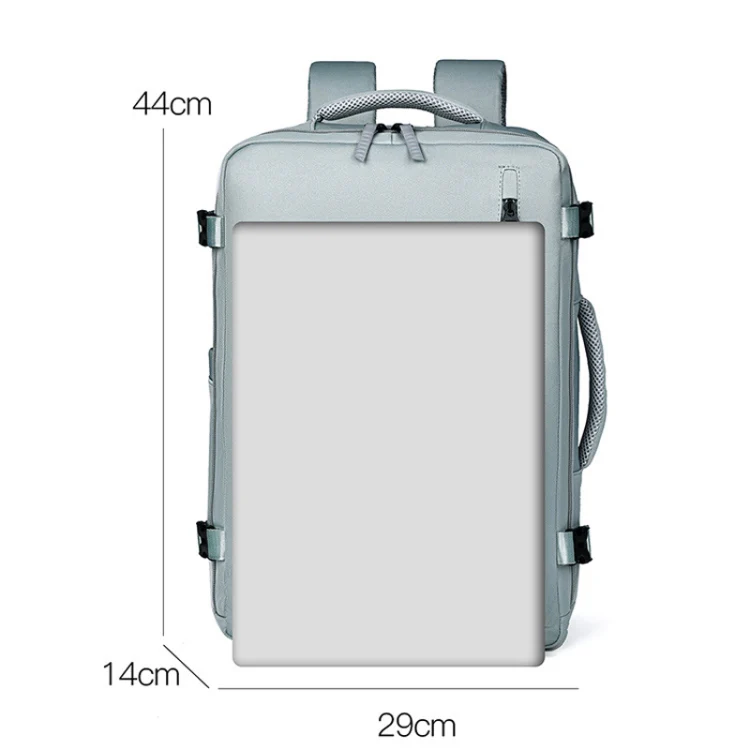 WEIXIER B723 Large Capacity Travel Backpack Simple Computer Bag(Black) - Image 3