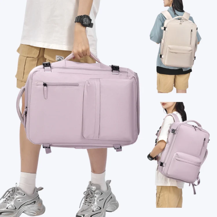 WEIXIER B723 Large Capacity Travel Backpack Simple Computer Bag(Light Blue) - Image 2