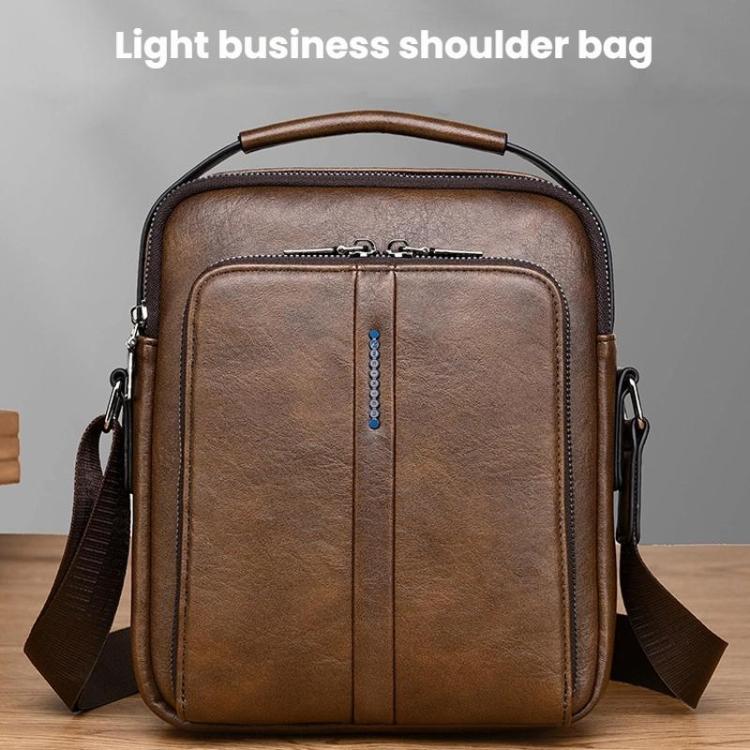 WEIXIER D833 Multi-Functional Men Shoulder Bag Commuter Large Capacity Crossbody Bag(Black) - Image 3