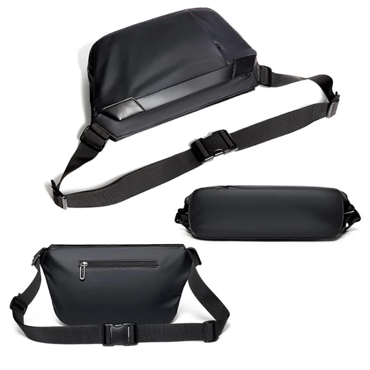 WEIXIER WD956 Men Waterproof Sling Bag Chest Shoulder Crossbody Bag Techwear Minimalist Waist Pack Fanny Pack(Army Green) - Image 7