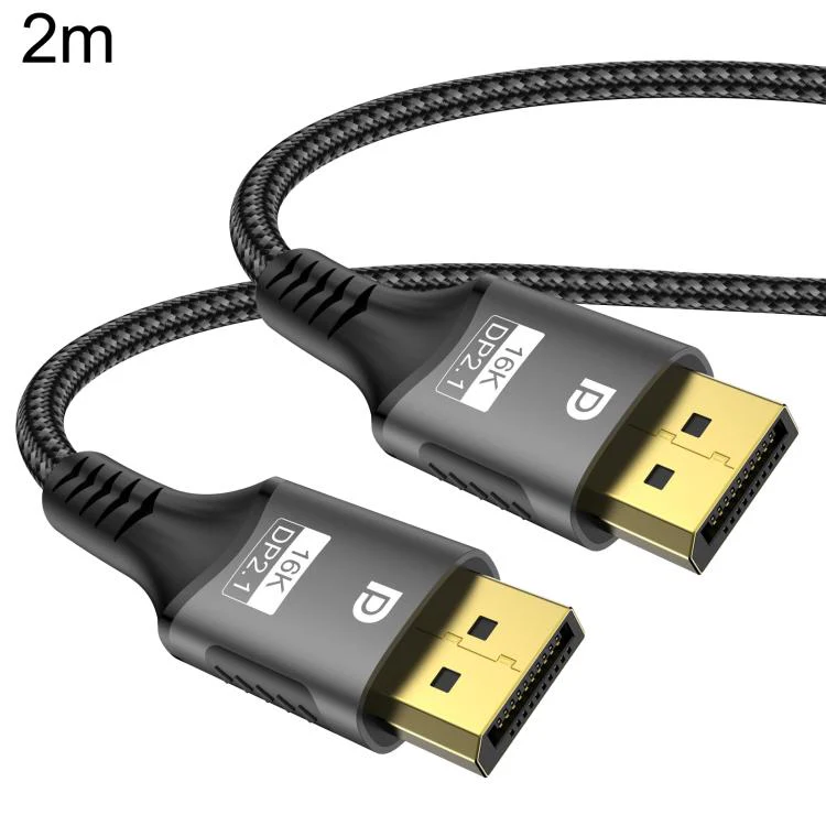 WG230 8K 120Hz DP2.1 to DP2.1 High Bandwidth High Refresh Rate Video Cable, Length:2m