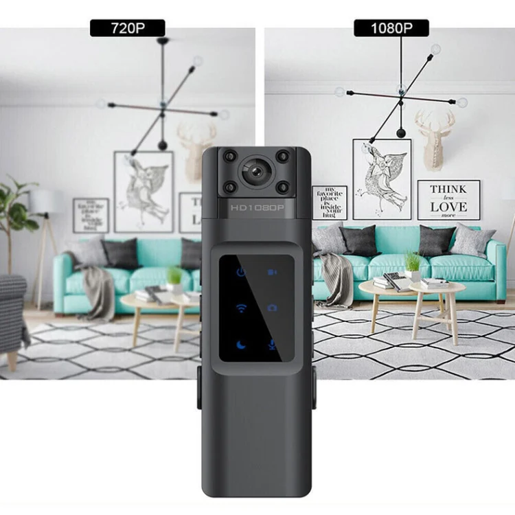 WIFI HD Night Vision Chest-Worn Work Recorder Cycling Camera, Model: L13+32G TF Card+Bracket - Image 7