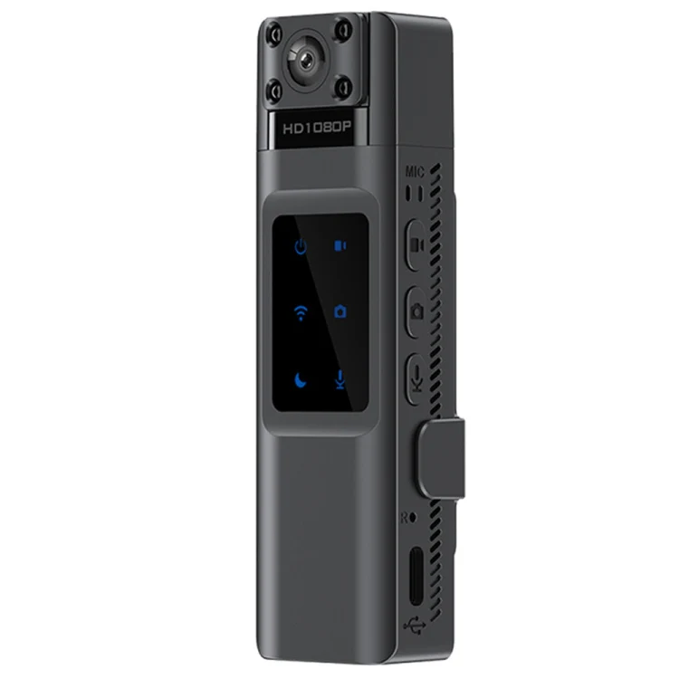 WIFI HD Night Vision Chest-Worn Work Recorder Cycling Camera, Model: L13+64G TF Card