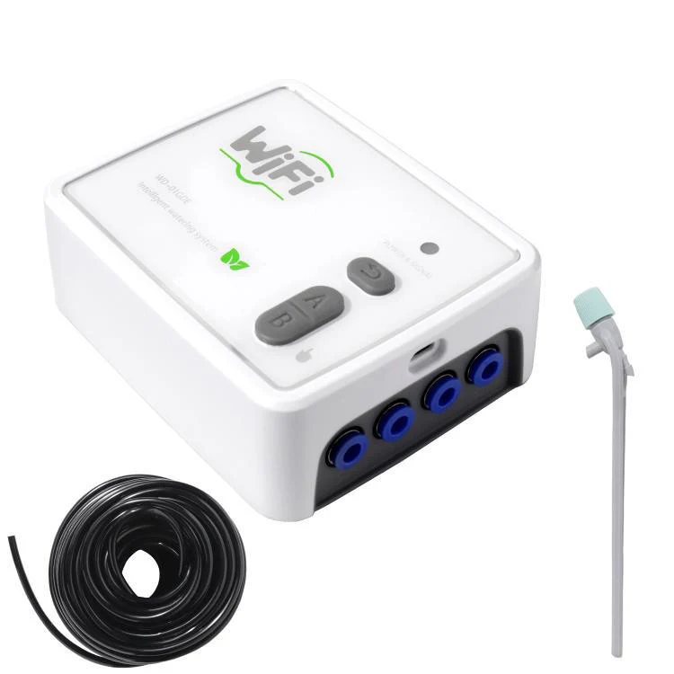 WIFI Smart Dual-Pump Automatic Watering System Cell Phone Remote Control Watering Device, Spec: Adjustable Drip Arrow USB