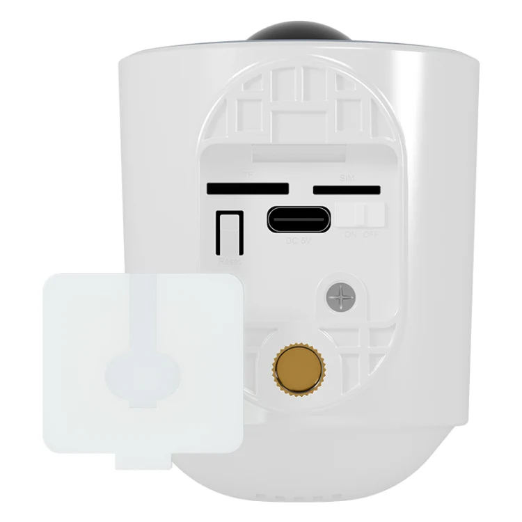 WiFi Tuya Smart Version HD Low Power Consumption Battery Camera, US Plug, Memory Card:32GB(White) - Image 4