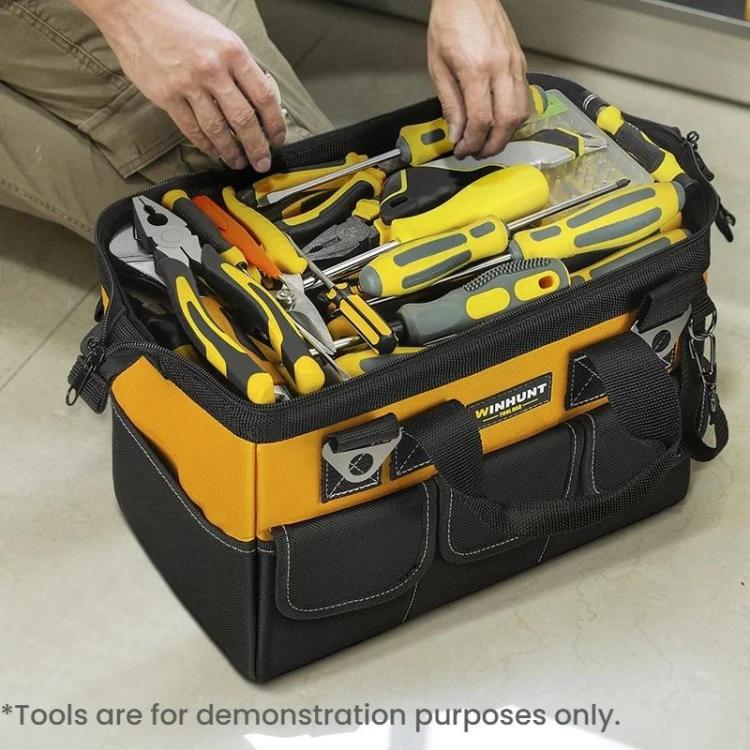 WINHUNT Portable Handheld Wear-Resistant Hardware Storage Tool Bag, Size: 20 inch - Image 8