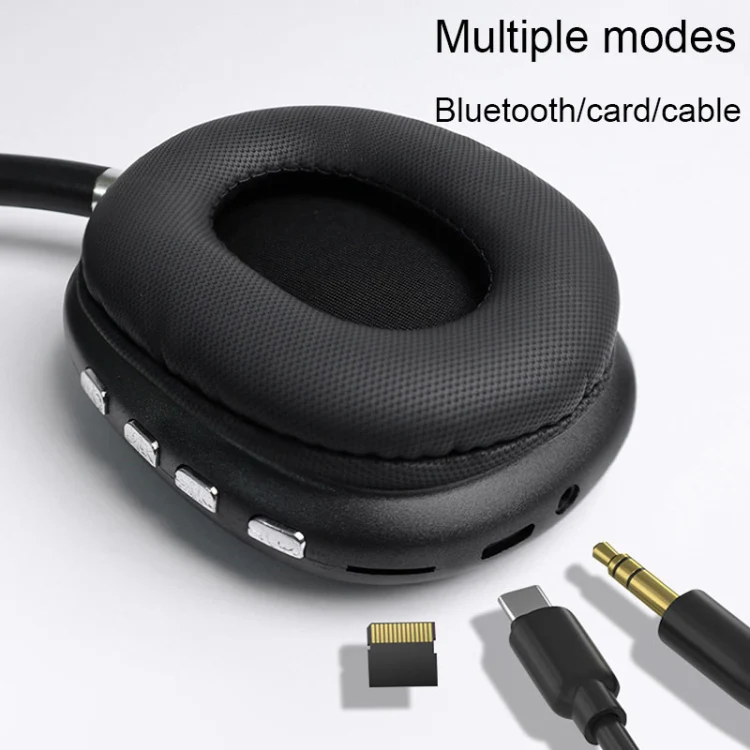 Wireless Bluetooth Headphones Noise Reduction Stereo Gaming Headset(Blue) - Image 6